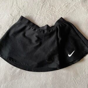 Nike black tennis skirt